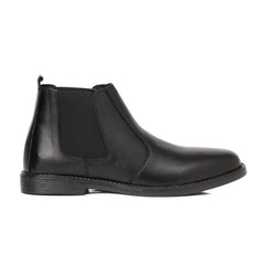 Leather Chelsea boots brown/black colour