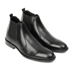 Leather Chelsea boots brown/black colour