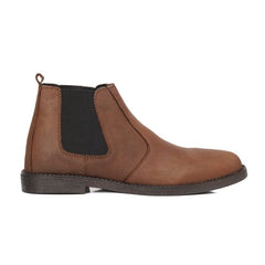 Leather Chelsea boots brown/black  colour