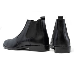 Leather Chelsea boots brown/black  colour